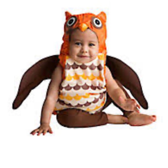 Spirit Other - Like new orange and brown owl costume